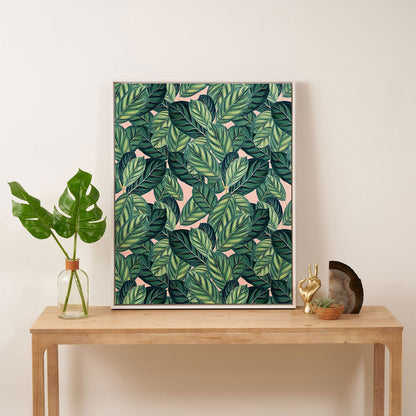 83 Oranges Botany Art Canvas