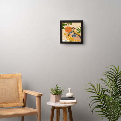 83 Oranges Bring Your Own Sunshine Framed Wall Art