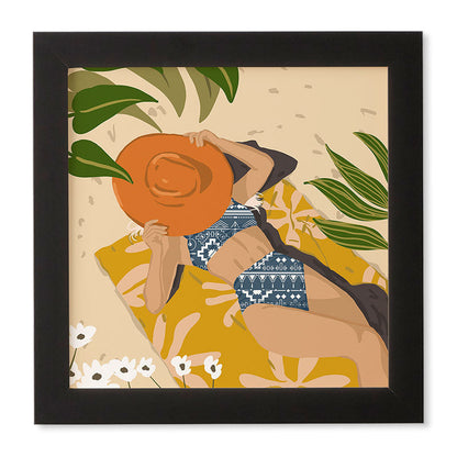 83 Oranges Bring Your Own Sunshine Framed Wall Art