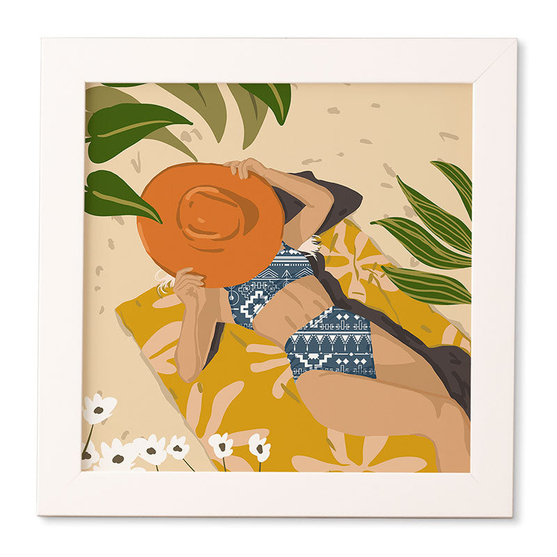 83 Oranges Bring Your Own Sunshine Framed Wall Art