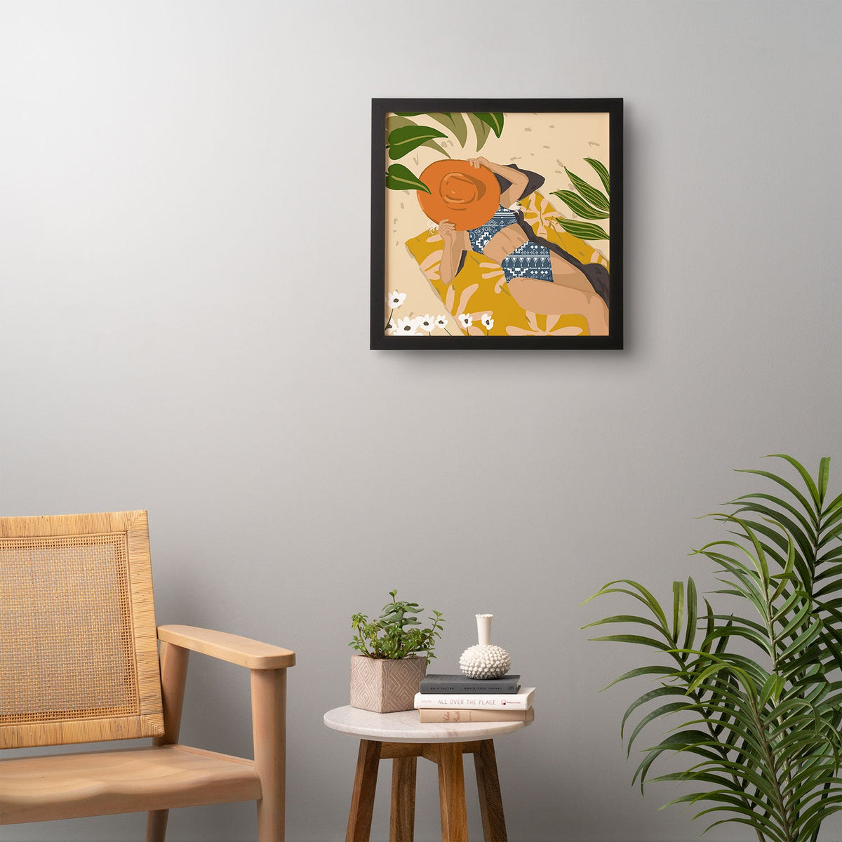83 Oranges Bring Your Own Sunshine Framed Wall Art