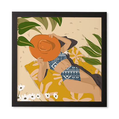 83 Oranges Bring Your Own Sunshine Framed Wall Art