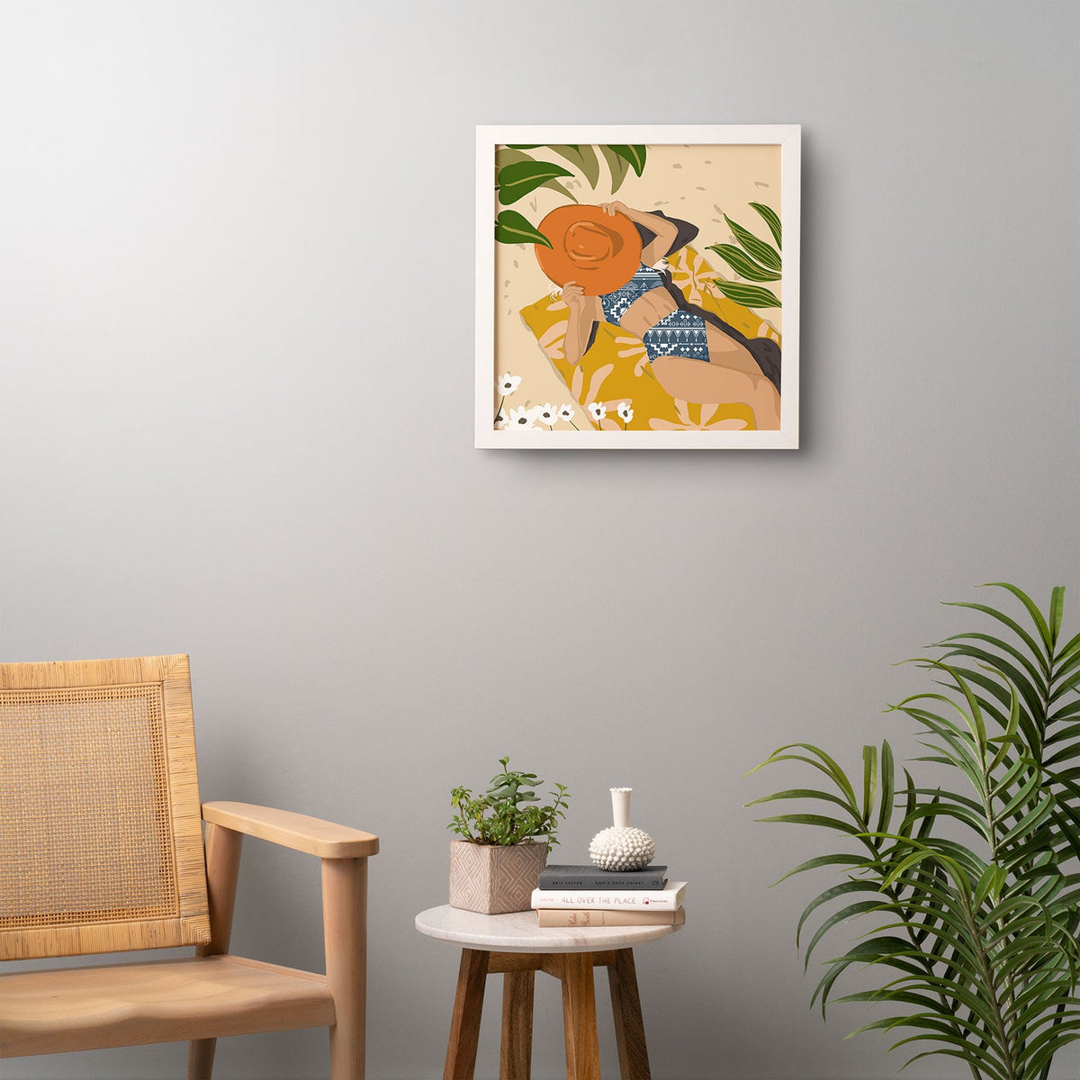 83 Oranges Bring Your Own Sunshine Framed Wall Art