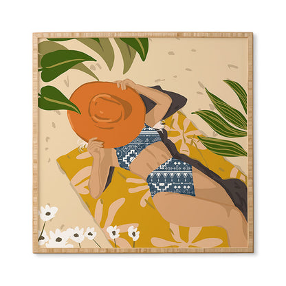83 Oranges Bring Your Own Sunshine Framed Wall Art