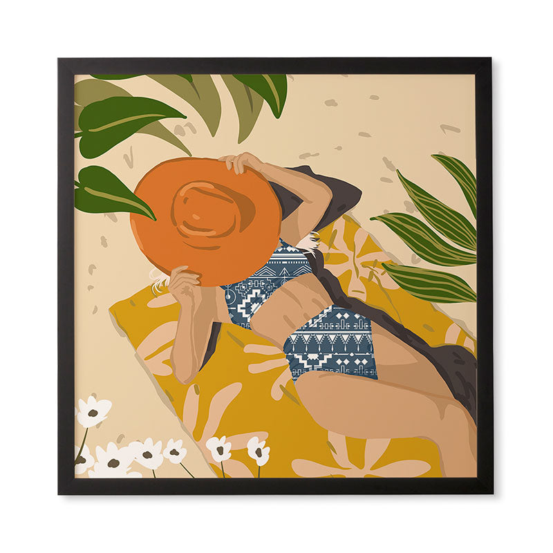 83 Oranges Bring Your Own Sunshine Framed Wall Art
