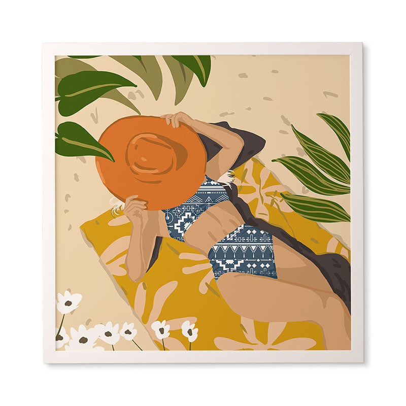 83 Oranges Bring Your Own Sunshine Framed Wall Art
