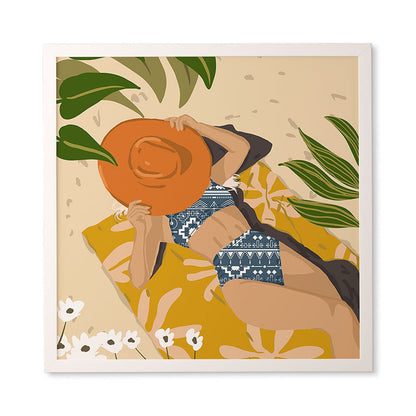 83 Oranges Bring Your Own Sunshine Framed Wall Art