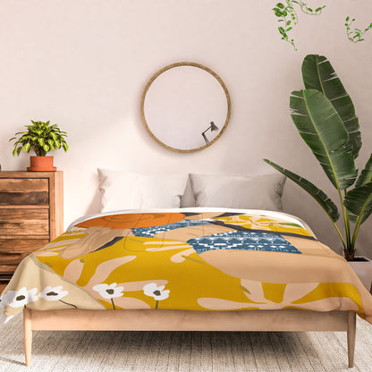 83 Oranges Bring Your Own Sunshine Comforter