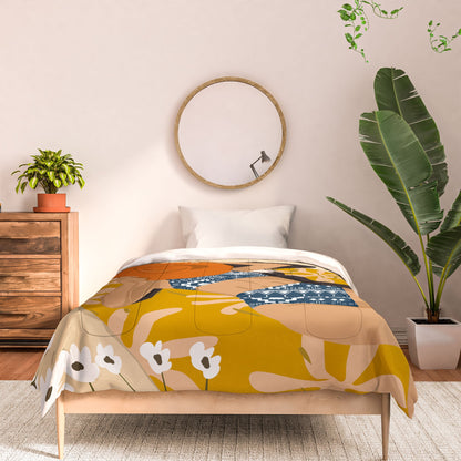 83 Oranges Bring Your Own Sunshine Comforter