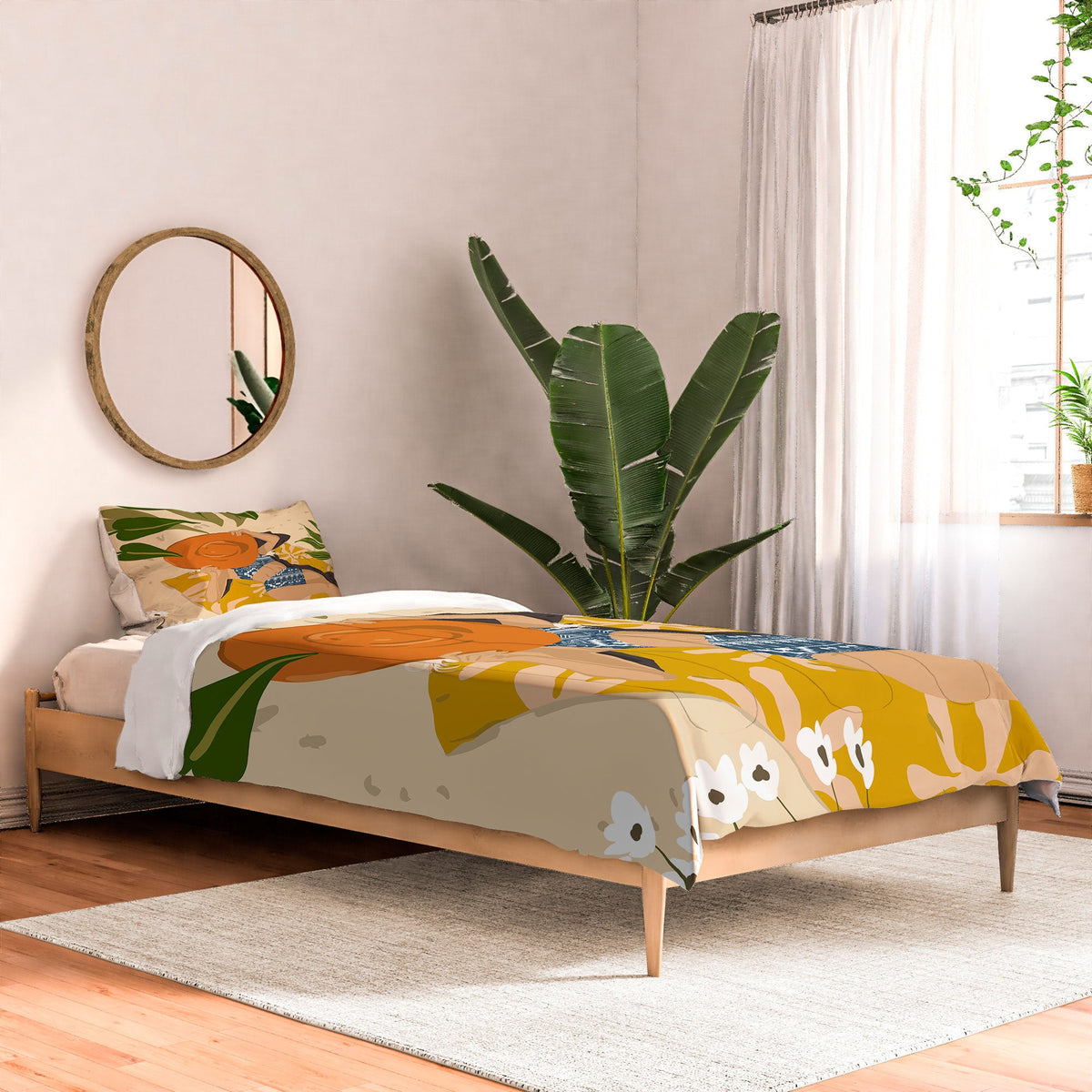 83 Oranges Bring Your Own Sunshine Comforter