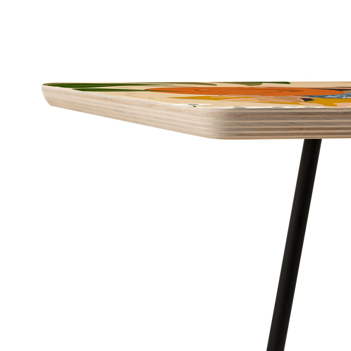 83 Oranges Bring Your Own Sunshine Side Table
