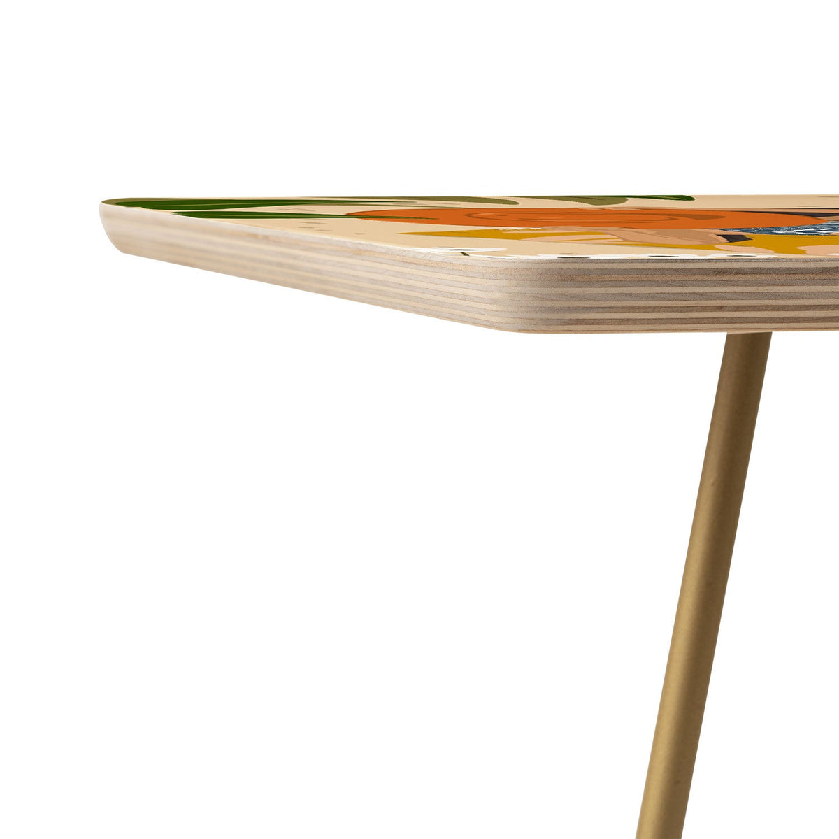 83 Oranges Bring Your Own Sunshine Side Table