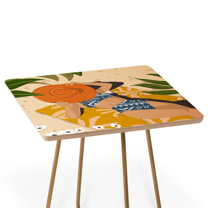 83 Oranges Bring Your Own Sunshine Side Table