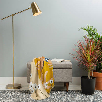 83 Oranges Bring Your Own Sunshine Throw Blanket