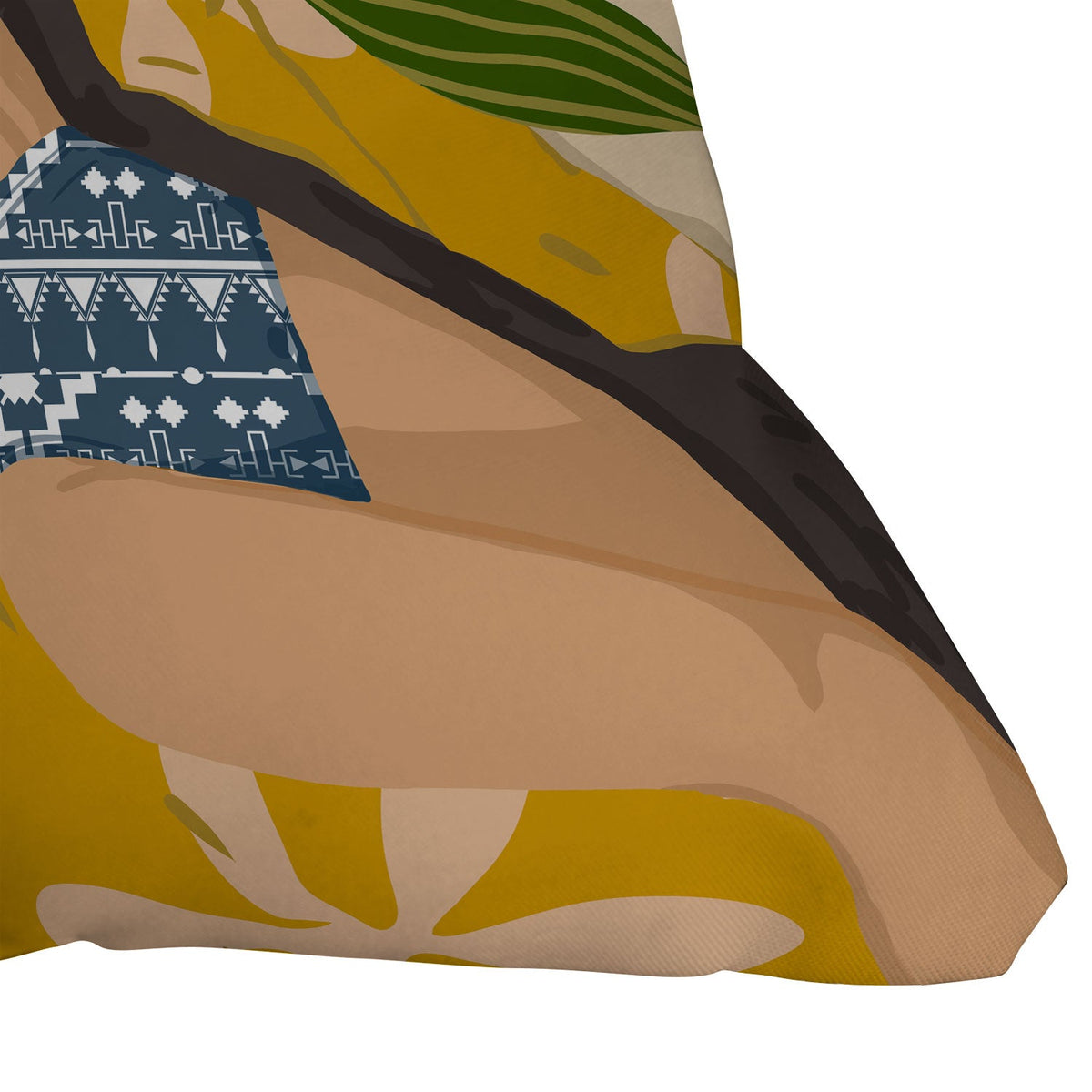 83 Oranges Bring Your Own Sunshine Outdoor Throw Pillow