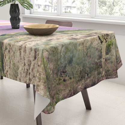 83 Oranges Cactus Sunset Tablecloth