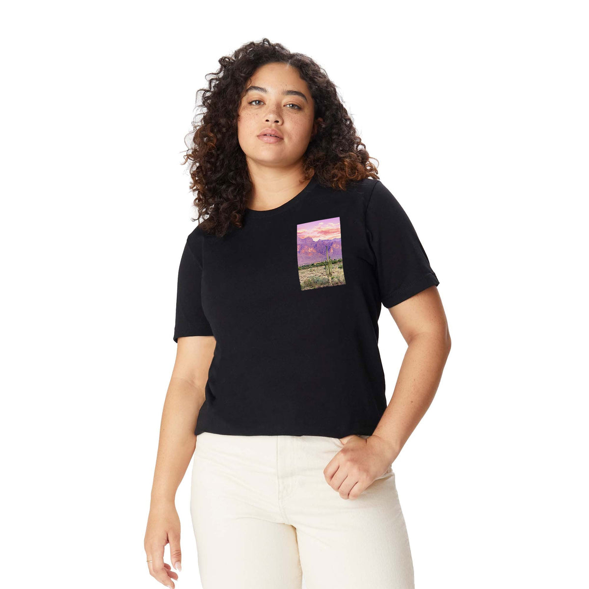83 Oranges Cactus Sunset Classic T-shirt