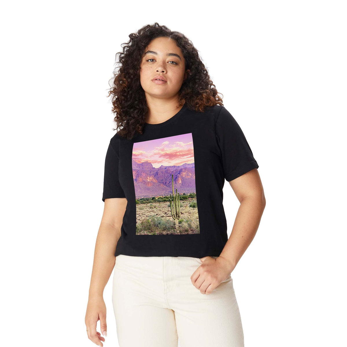 83 Oranges Cactus Sunset Classic T-shirt