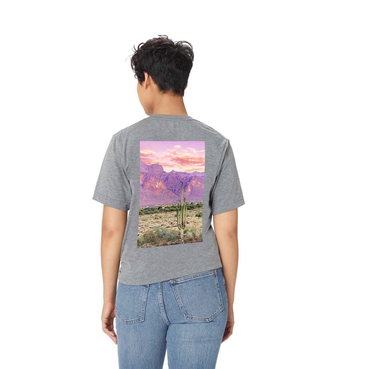 83 Oranges Cactus Sunset Classic T-shirt