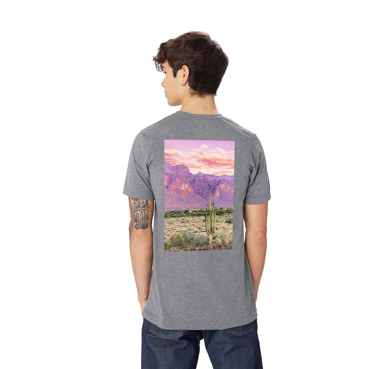 83 Oranges Cactus Sunset Classic T-shirt