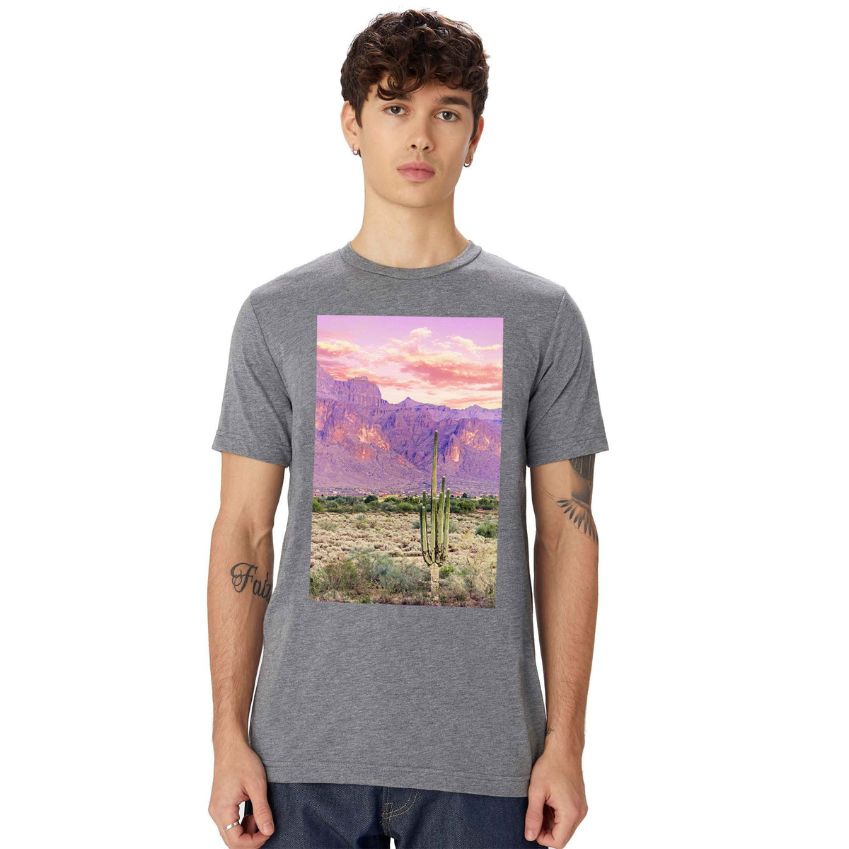 83 Oranges Cactus Sunset Classic T-shirt