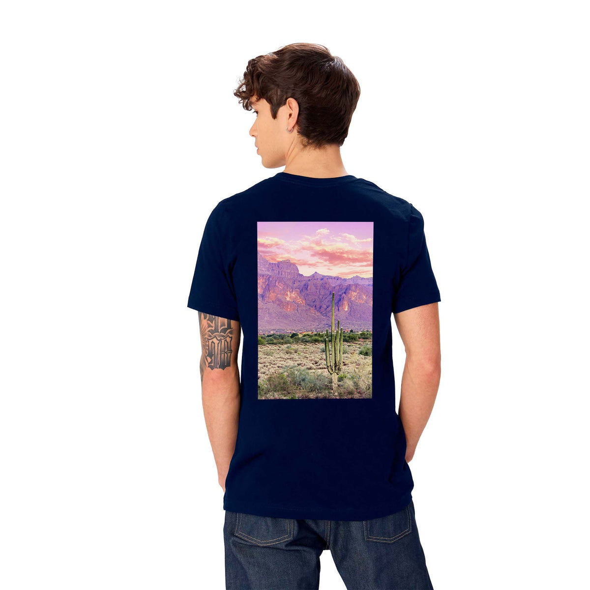 83 Oranges Cactus Sunset Classic T-shirt