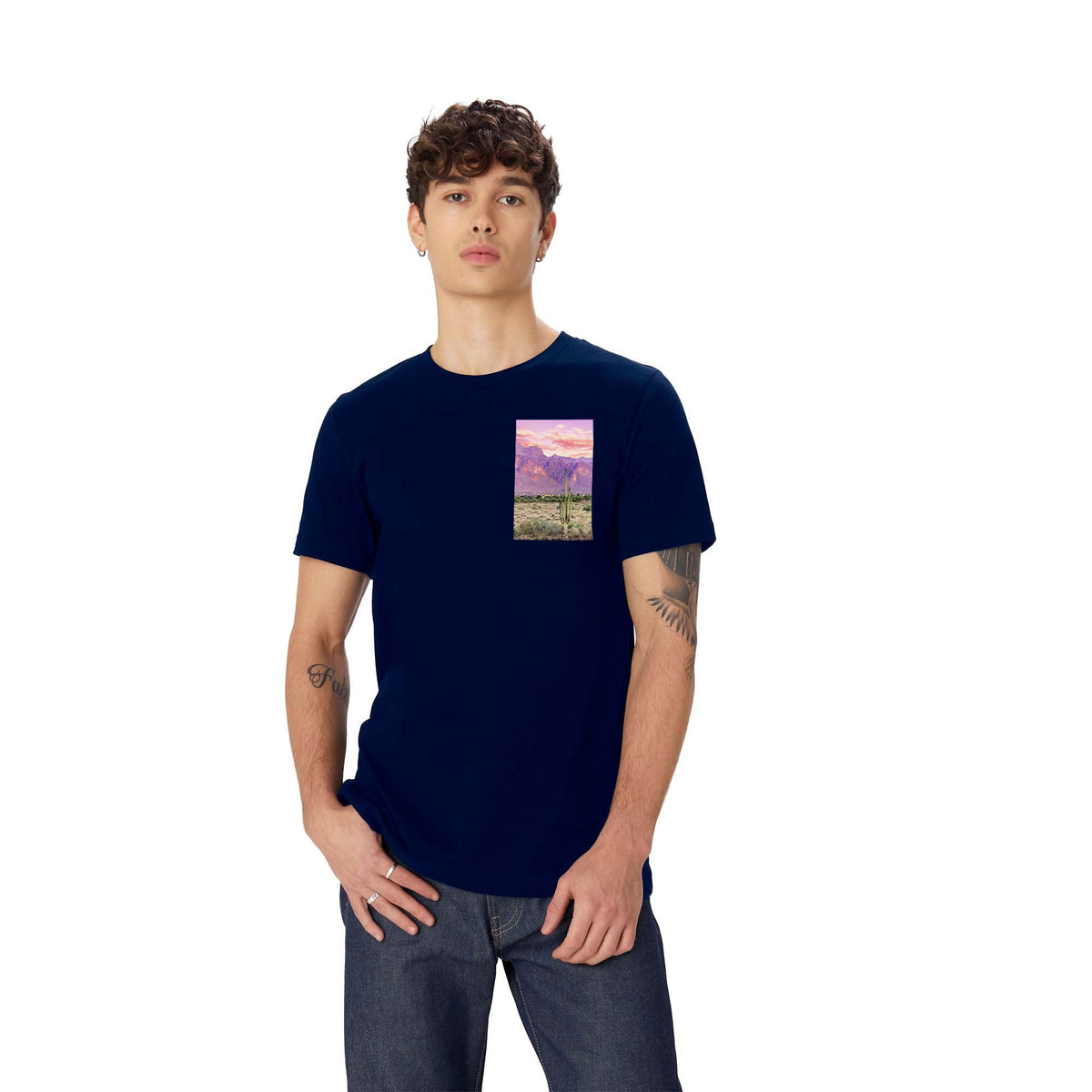 83 Oranges Cactus Sunset Classic T-shirt