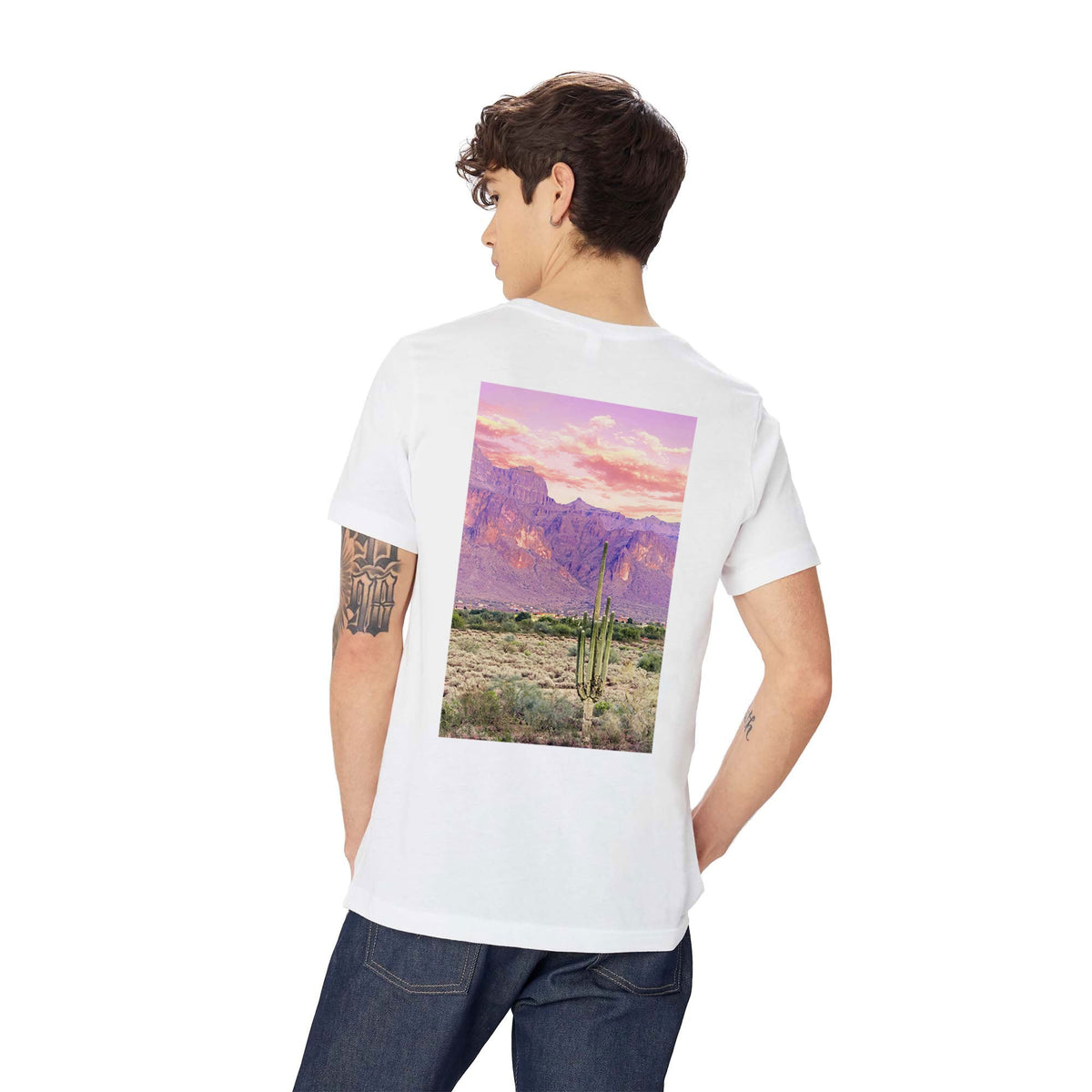 83 Oranges Cactus Sunset Classic T-shirt
