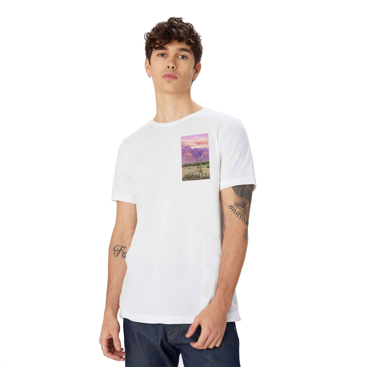 83 Oranges Cactus Sunset Classic T-shirt