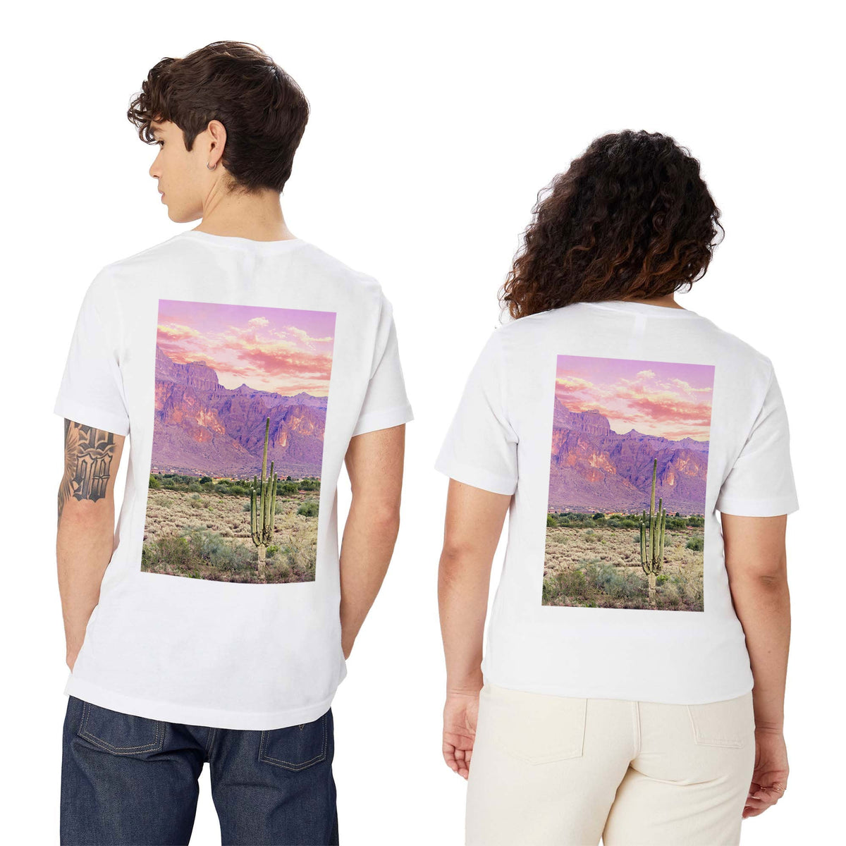 83 Oranges Cactus Sunset Classic T-shirt