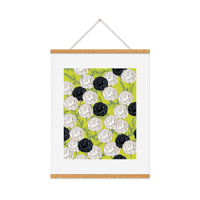 83 Oranges Carnations Art Print
