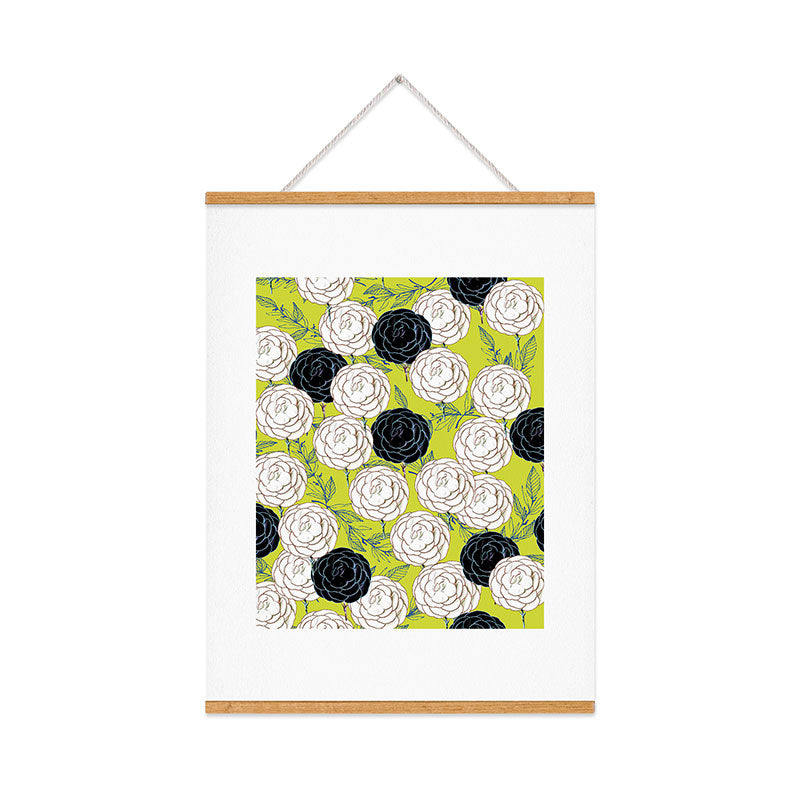 83 Oranges Carnations Art Print