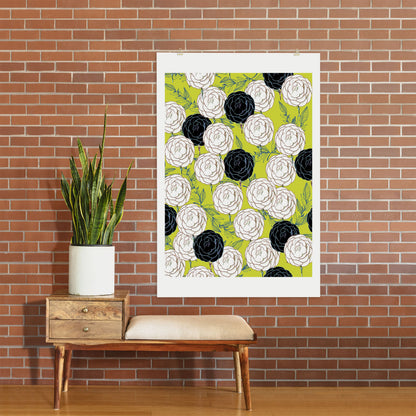 83 Oranges Carnations Art Print
