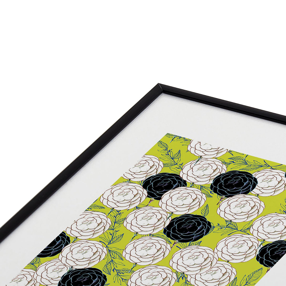 83 Oranges Carnations Metal Framed Art Print