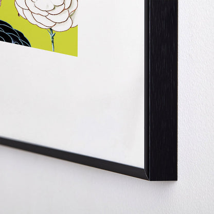 83 Oranges Carnations Metal Framed Art Print