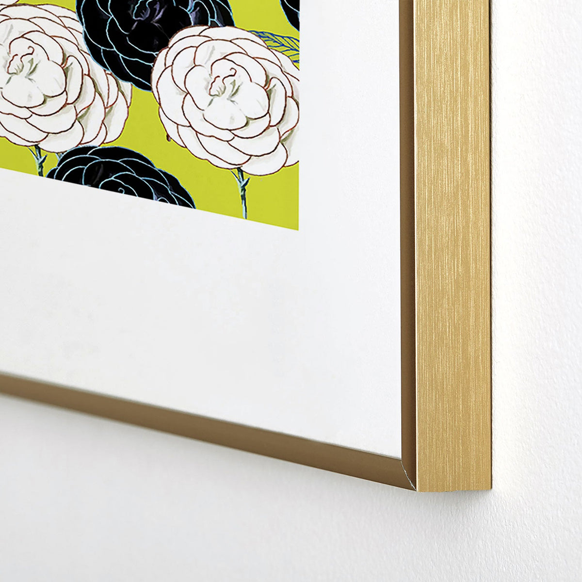 83 Oranges Carnations Metal Framed Art Print