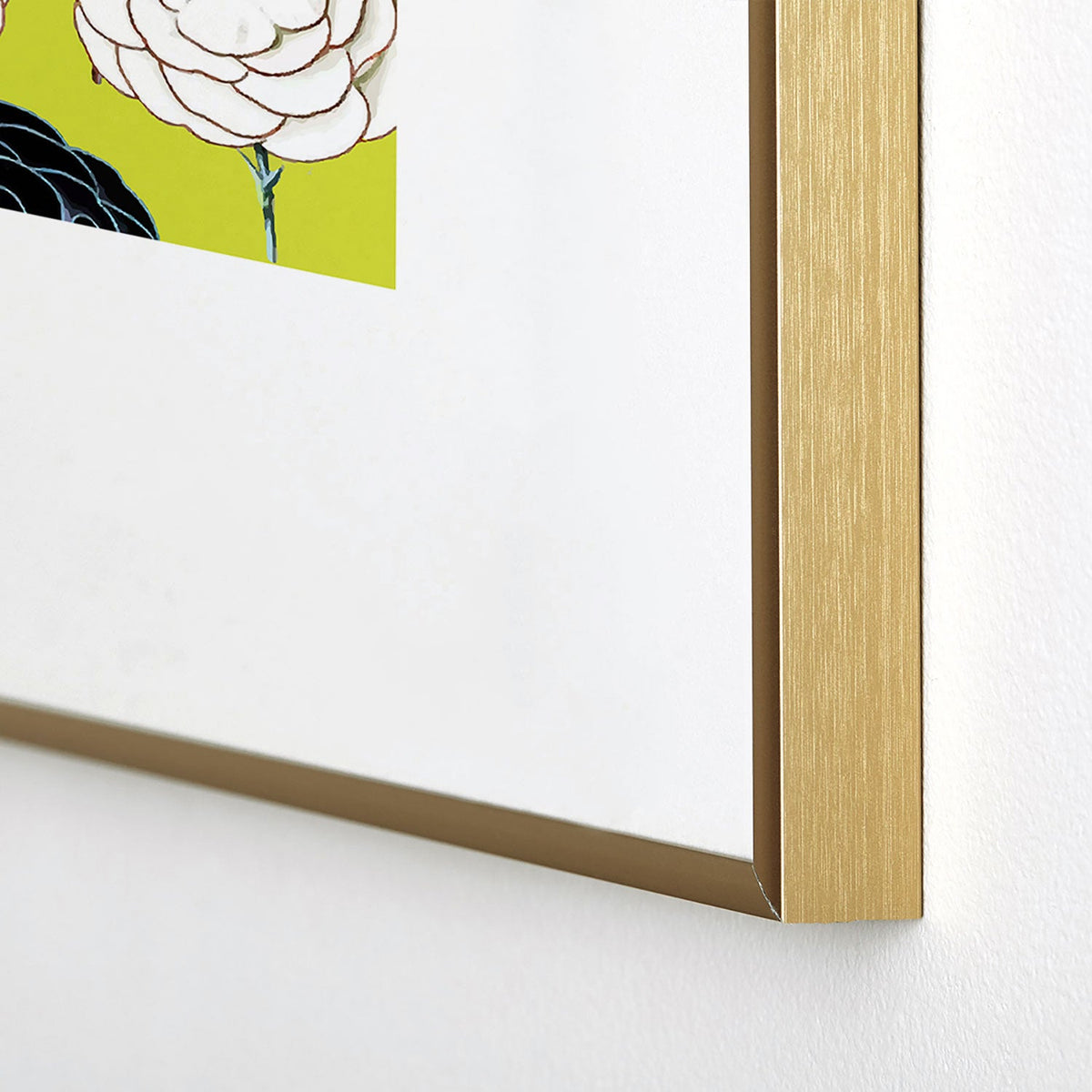 83 Oranges Carnations Metal Framed Art Print