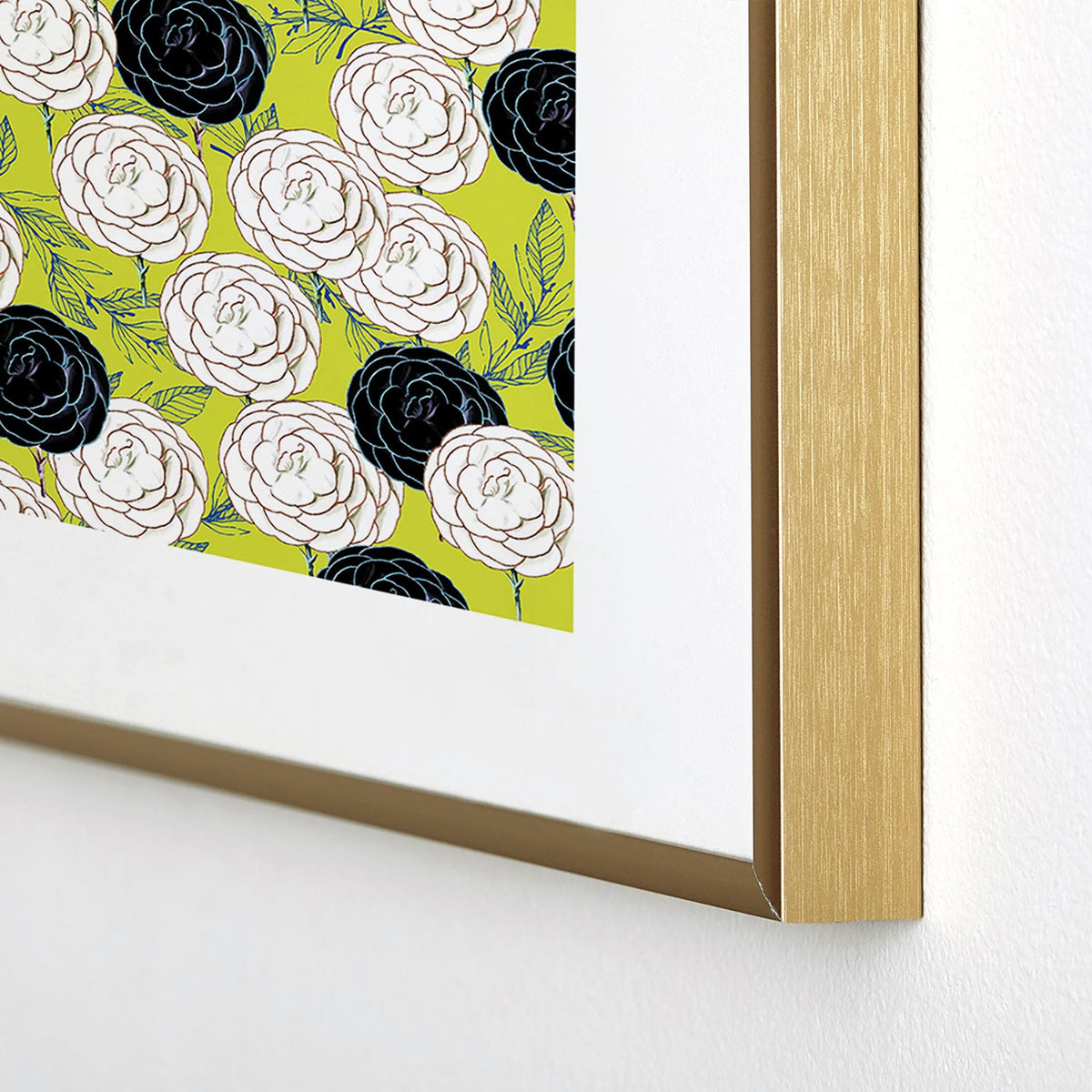 83 Oranges Carnations Metal Framed Art Print