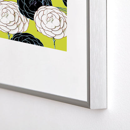 83 Oranges Carnations Metal Framed Art Print