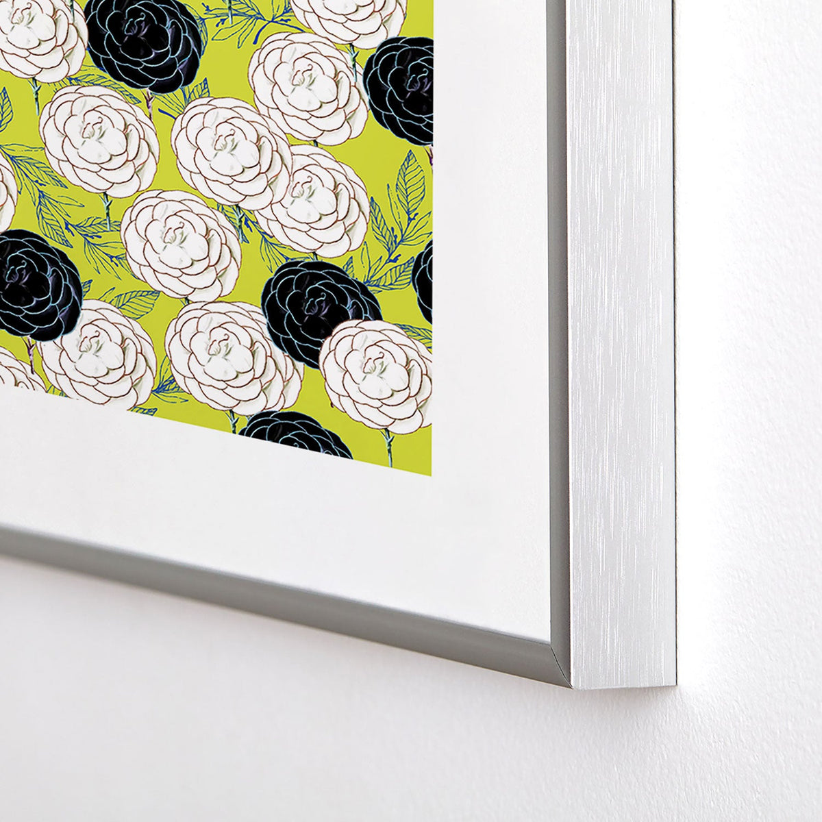 83 Oranges Carnations Metal Framed Art Print
