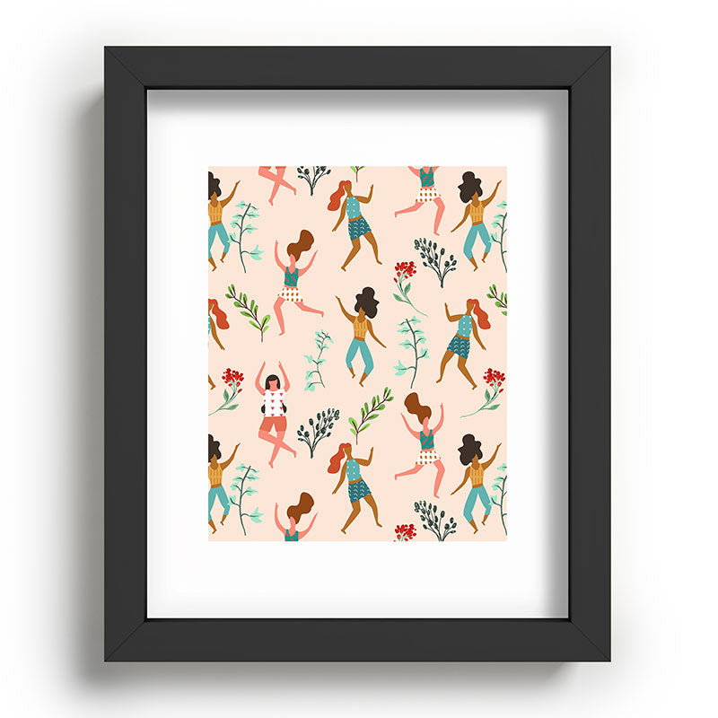 83 Oranges Central Park Zumba Recessed Framing Rectangle