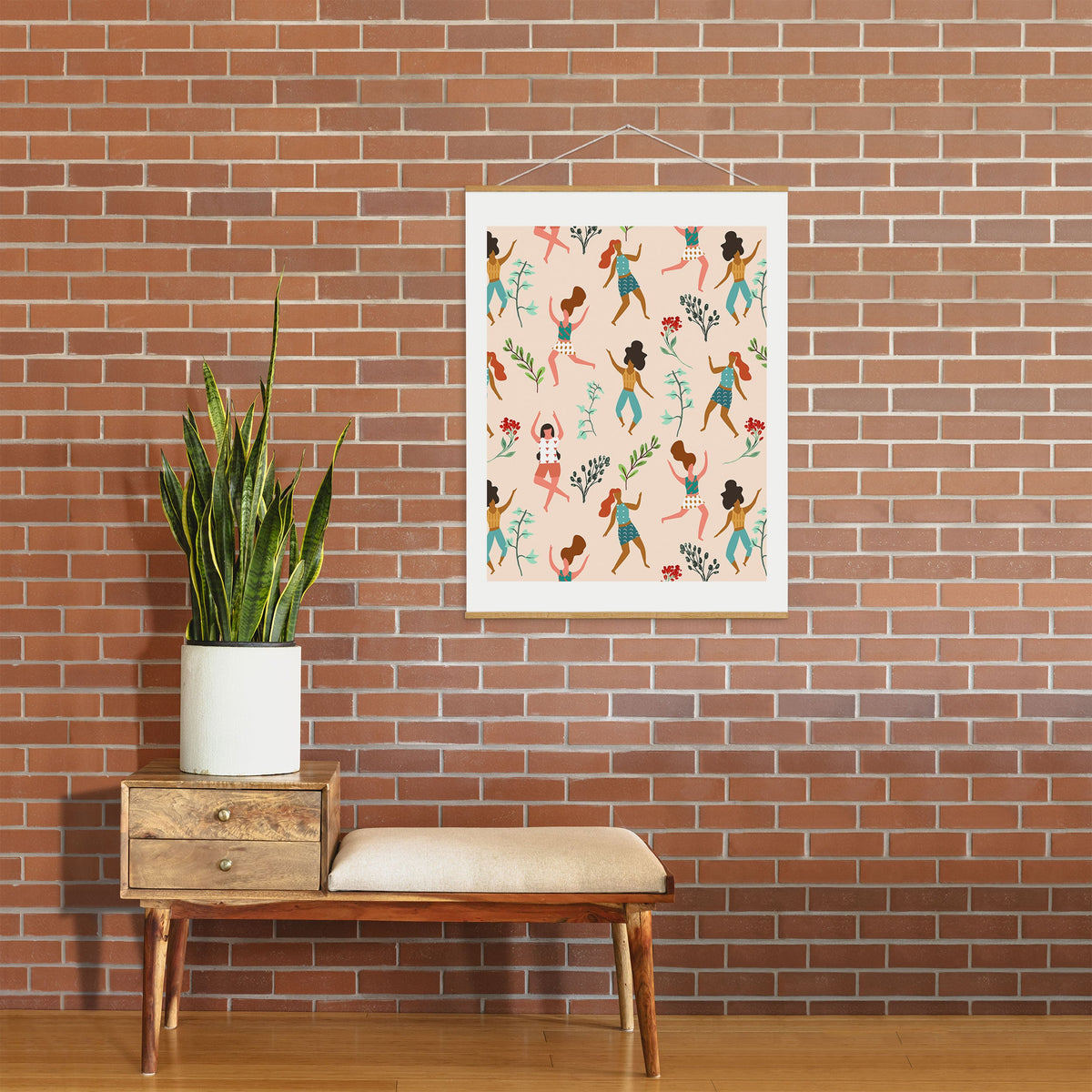 83 Oranges Central Park Zumba Art Print