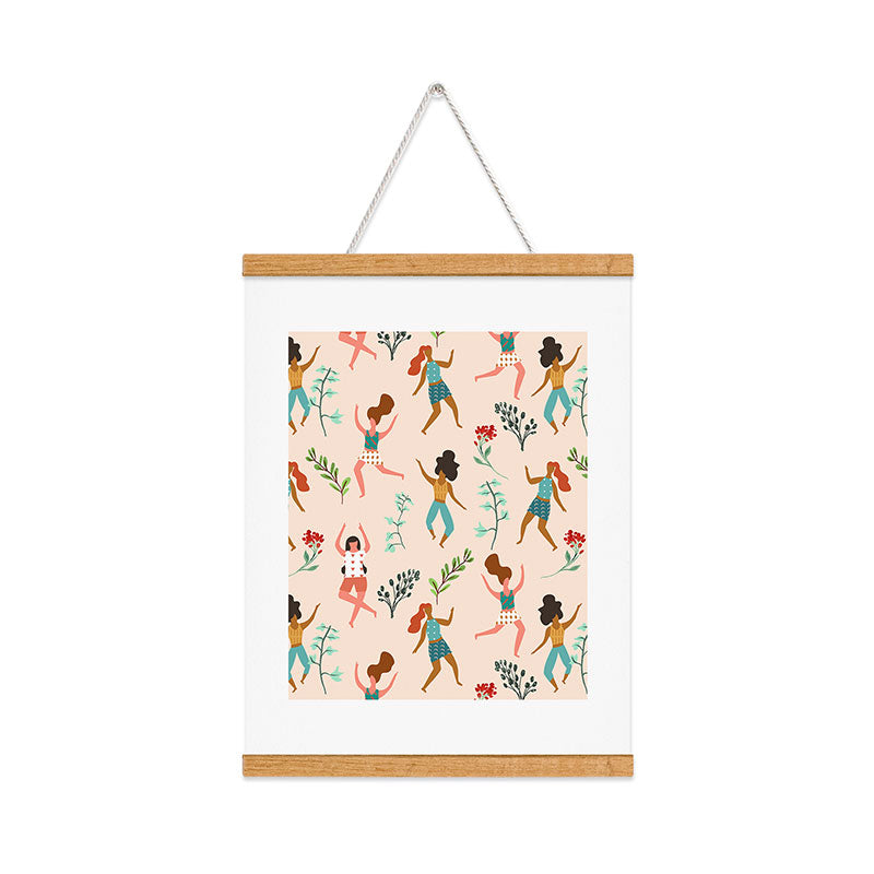 83 Oranges Central Park Zumba Art Print