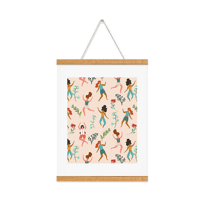 83 Oranges Central Park Zumba Art Print