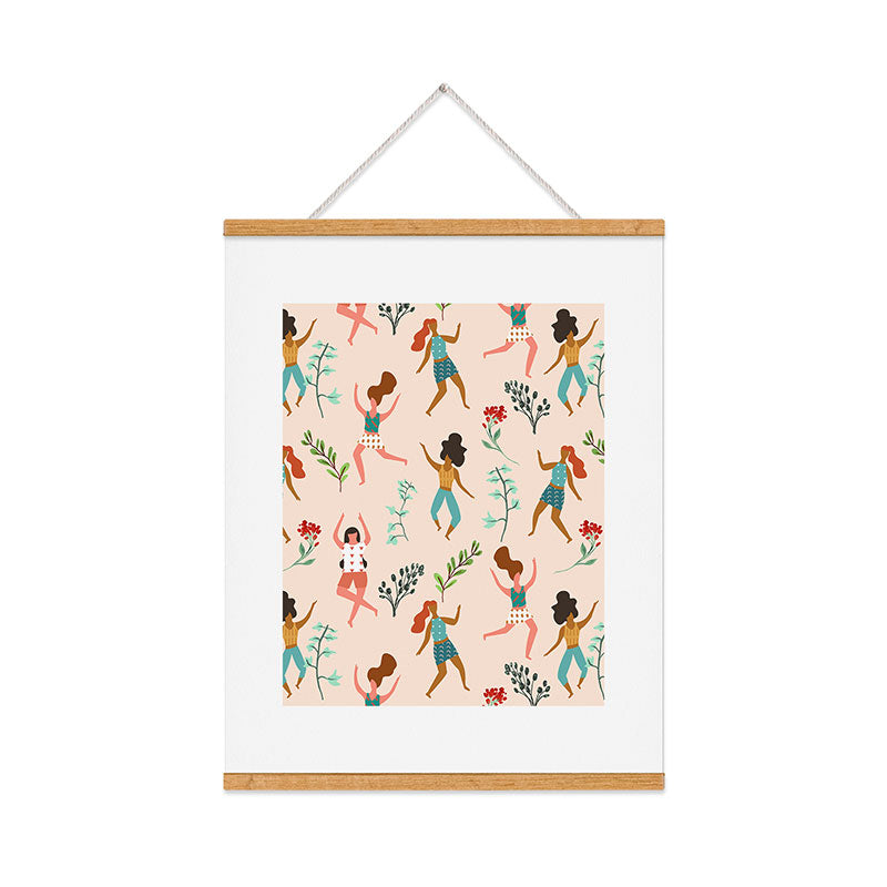 83 Oranges Central Park Zumba Art Print