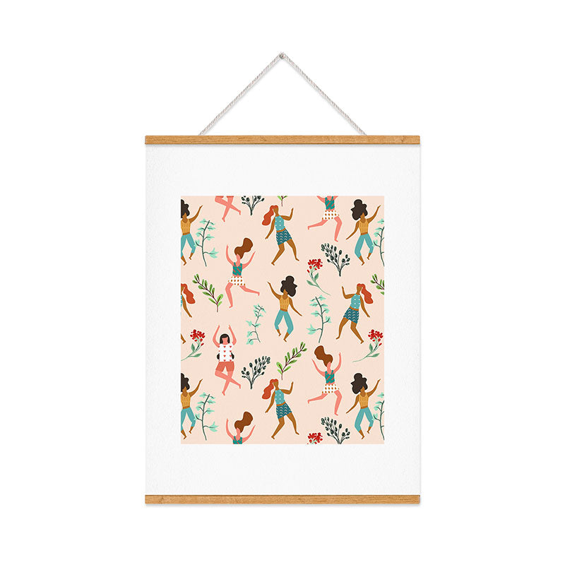 83 Oranges Central Park Zumba Art Print