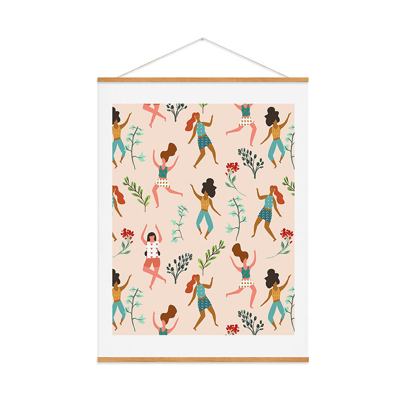 83 Oranges Central Park Zumba Art Print