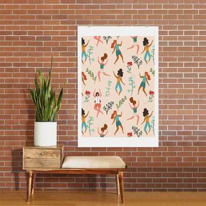 83 Oranges Central Park Zumba Art Print