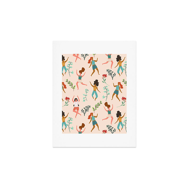83 Oranges Central Park Zumba Art Print