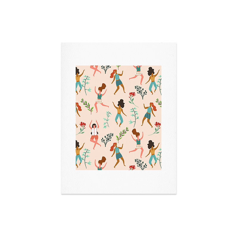 83 Oranges Central Park Zumba Art Print